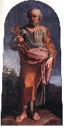 PUGET, Pierre St Peter Holding the Key of the Paradise sg Spain oil painting artist